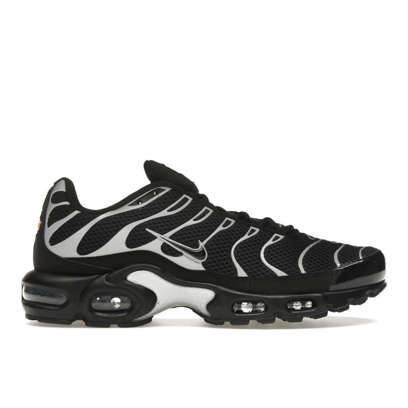 Nike Air Max Plus Premium 'Black Reflective Silver'